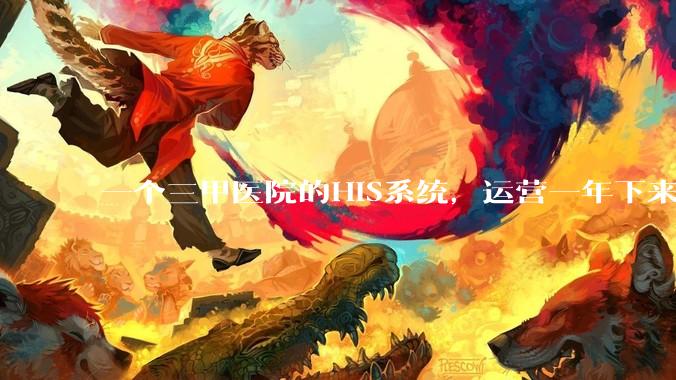 一个三甲医院的HIS系统，运营一年下来，他的数据库能有多大？