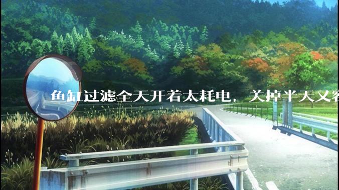 鱼缸过滤全天开着太耗电，关掉半天又容易水浑，有什么好办法？